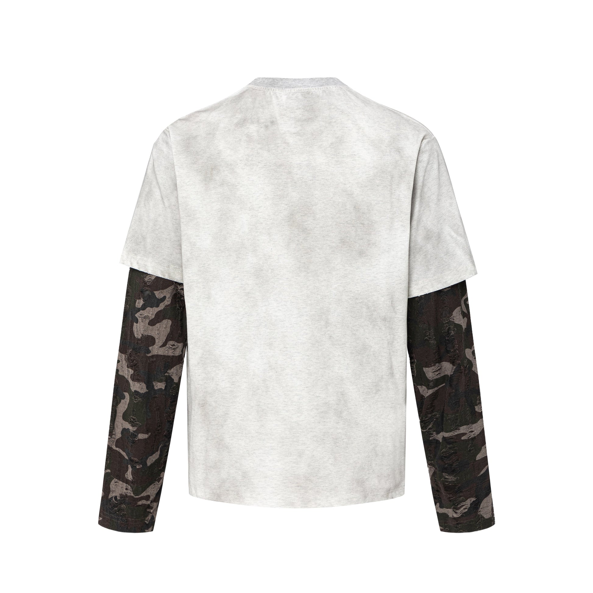 Camo Layered 72 Print | Vintage Sweatshirt - Luxuryurbanwear