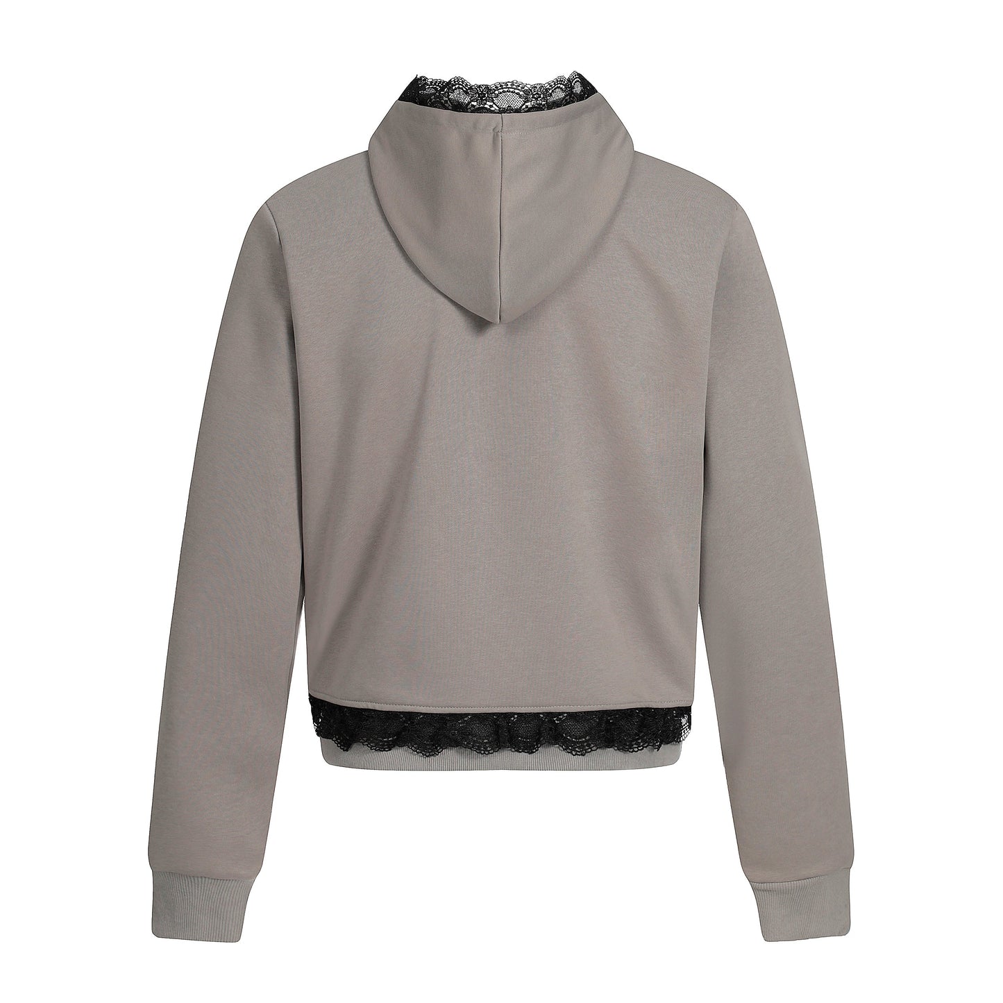 Gothic Spray Print | Zip Up Hoodie - Luxuryurbanwear