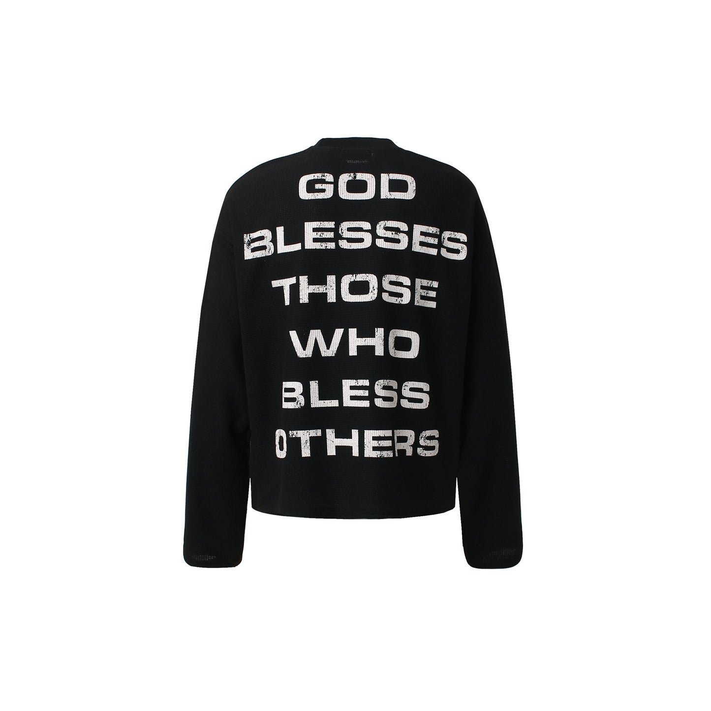 Distressed Cross Graphic | Punk Sweatshirt - Luxuryurbanwear