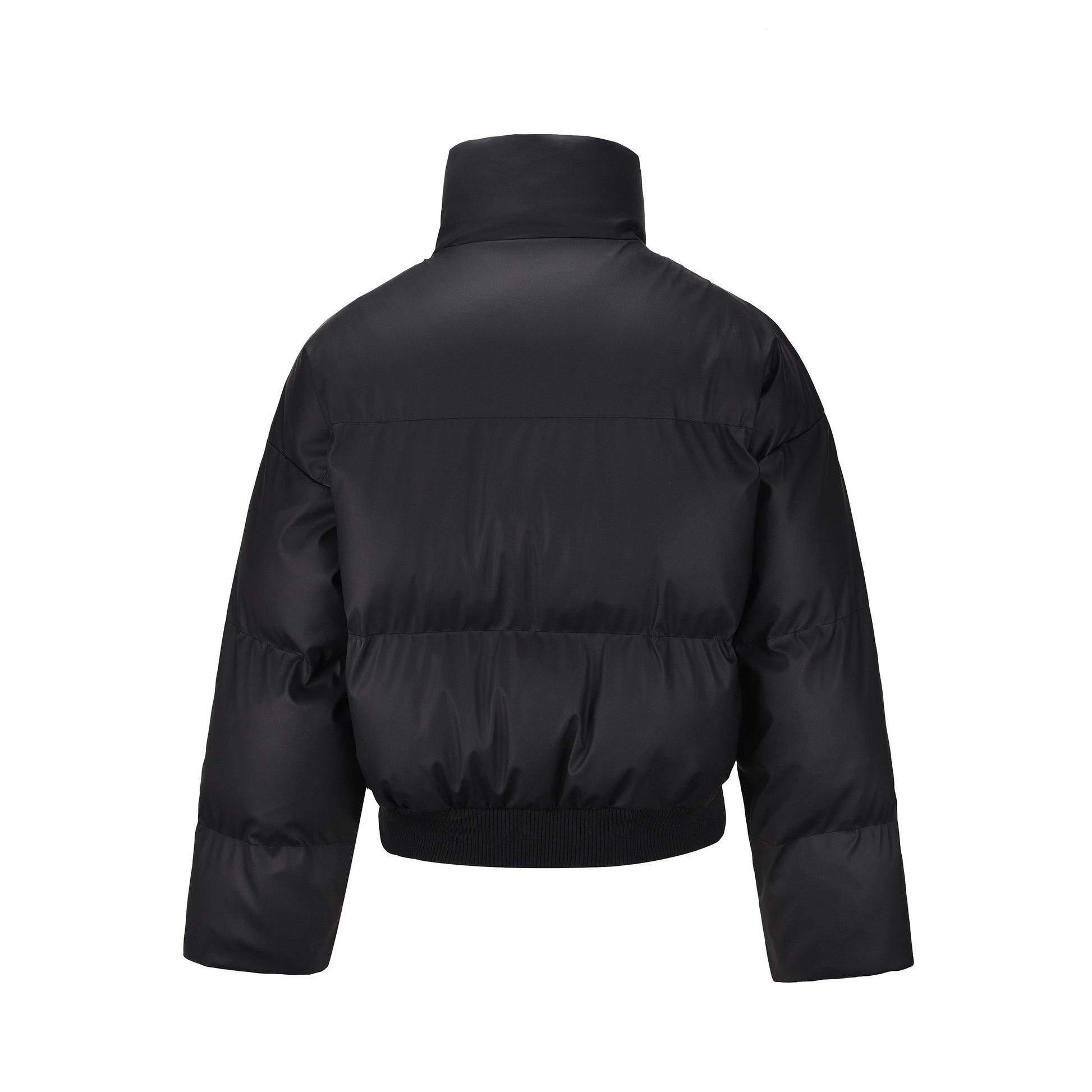 Clean Quilted|Padded Cropped Puffer - Luxuryurbanwear