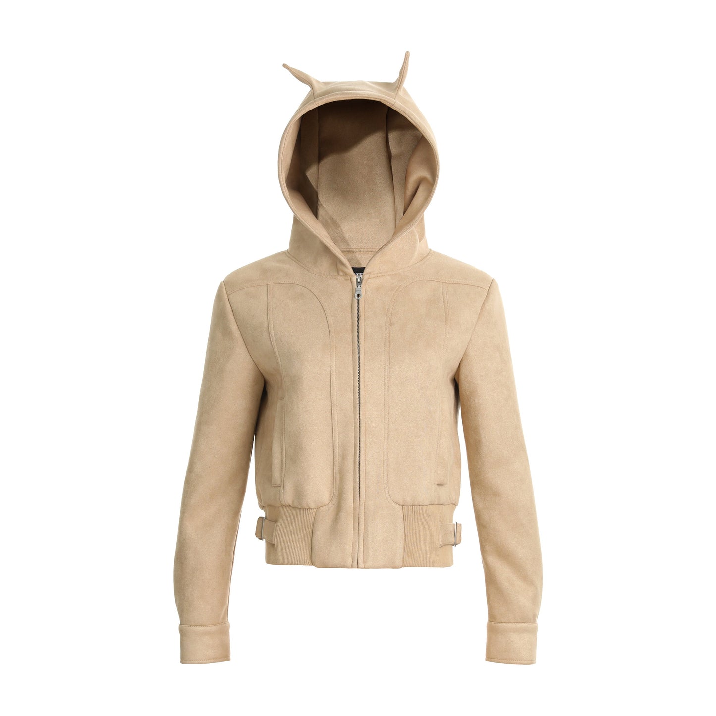 Puppy Paws | Knitted Cardigan with Faux Fur Hood - Luxuryurbanwear