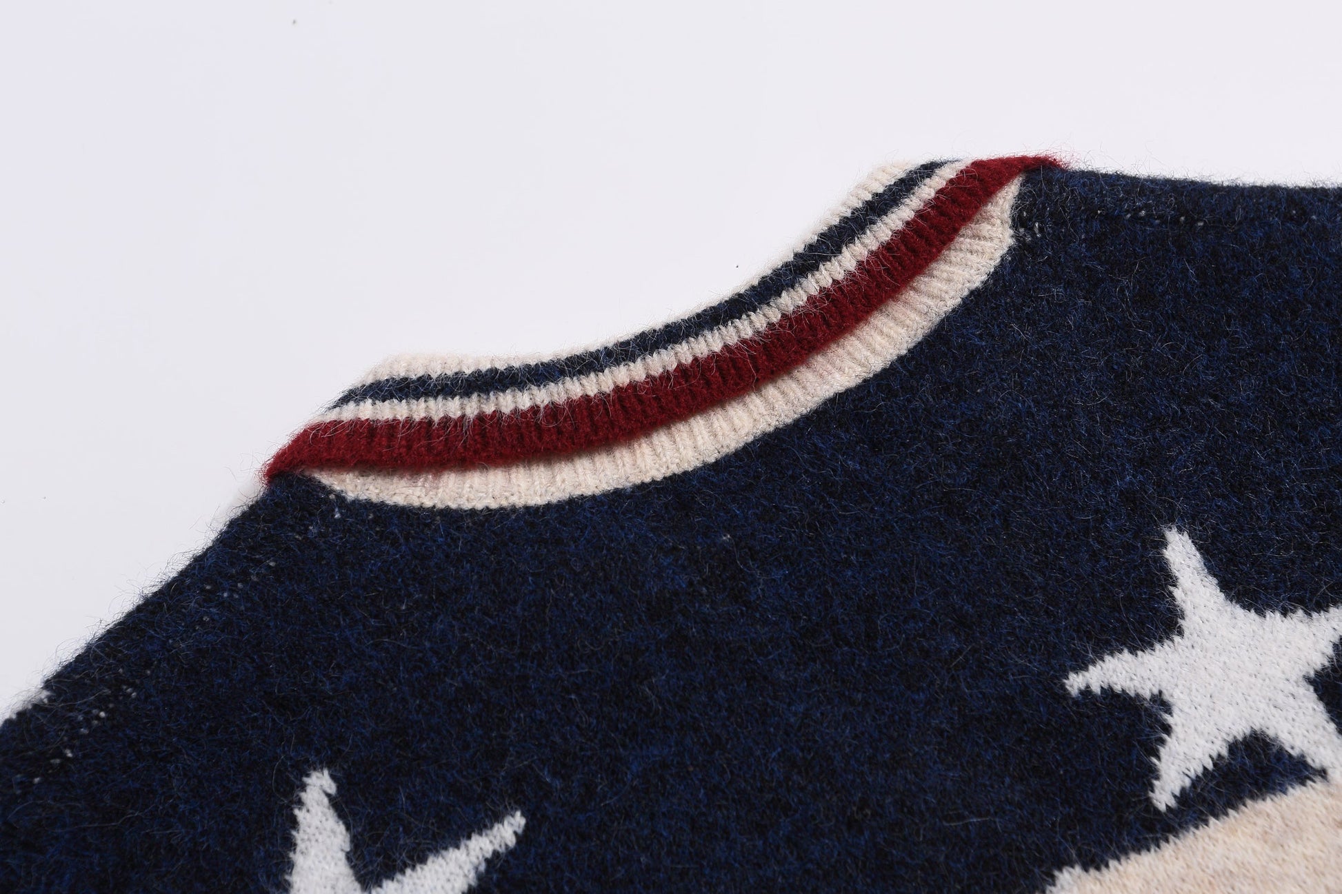 Varsity Spirit | Knit Stripe Number Sweater - Luxuryurbanwear