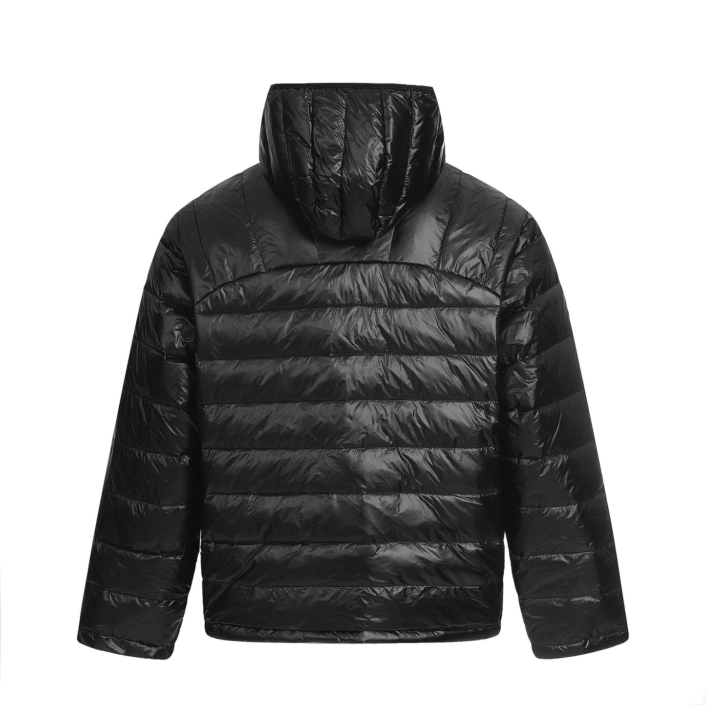 Lightweight Half-Zip | Hooded Puffer Jacket - Luxuryurbanwear