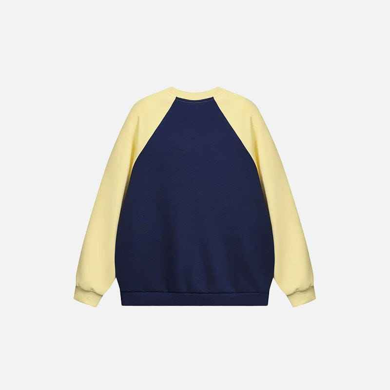Sweat Loose Patchwork