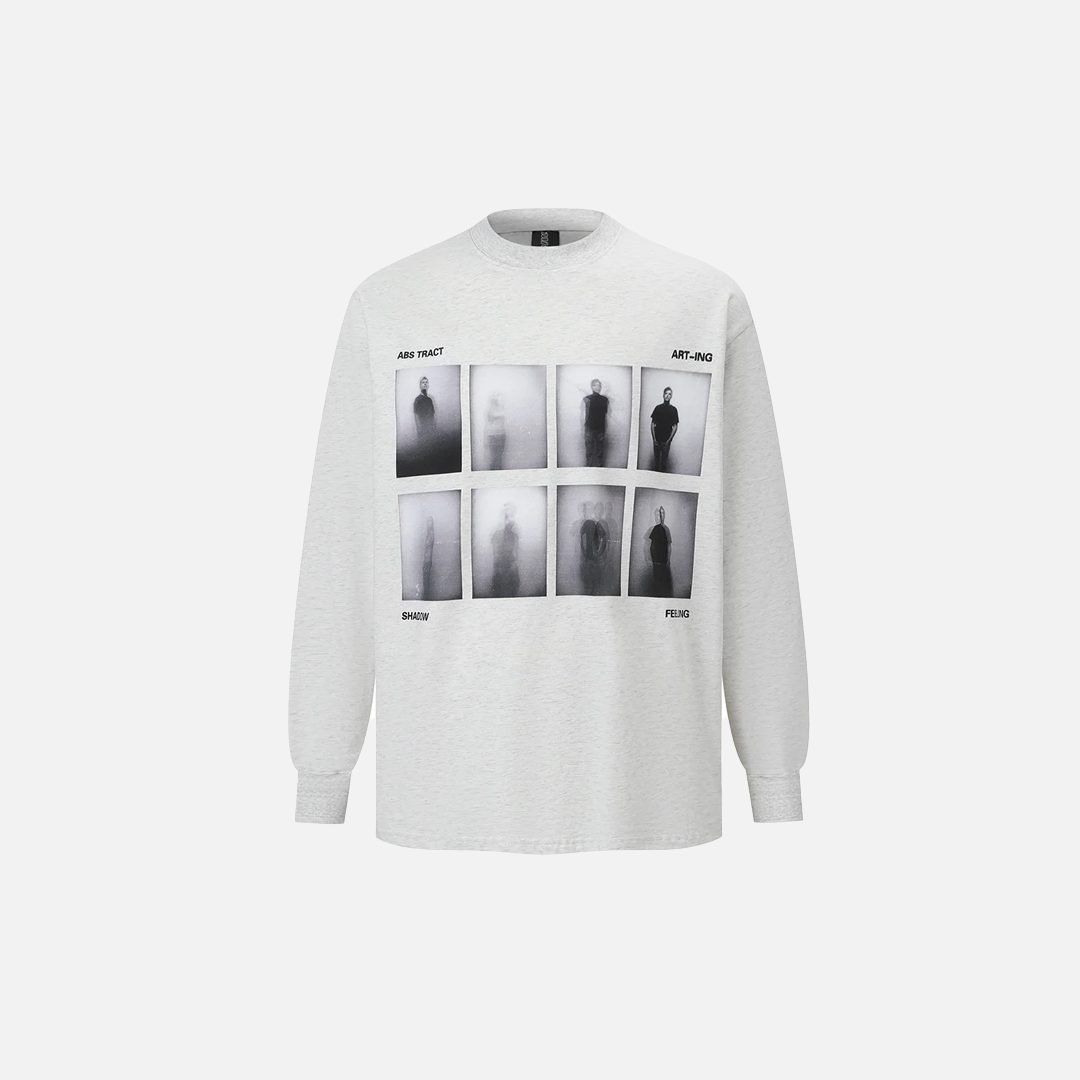 Graphic Character Printed Vintage Long Sleeve T-Shirt - Luxuryurbanwear