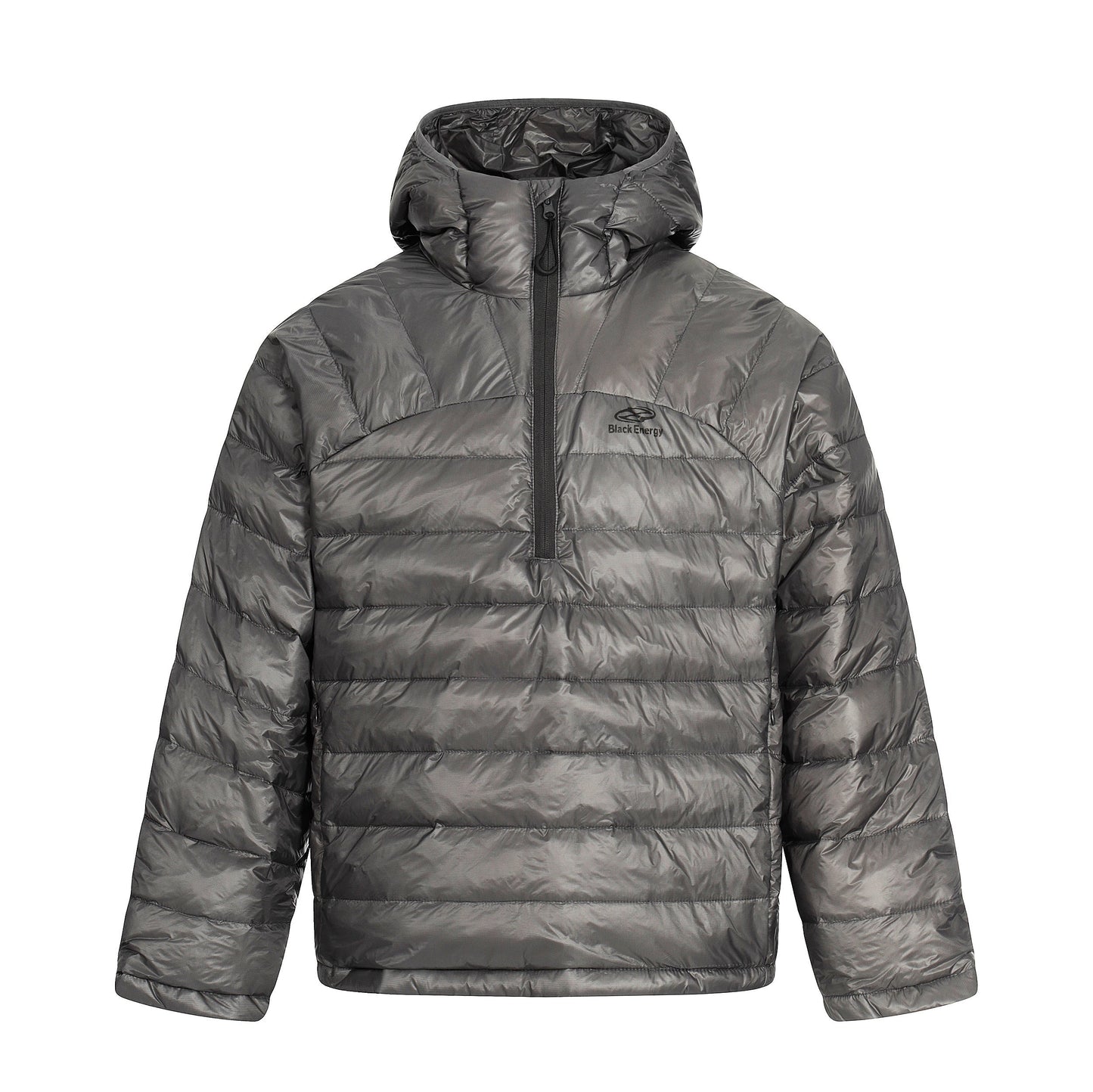 Lightweight Half-Zip | Hooded Puffer Jacket - Luxuryurbanwear