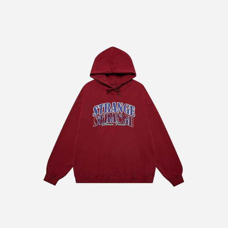 Hoodie 'Strange'