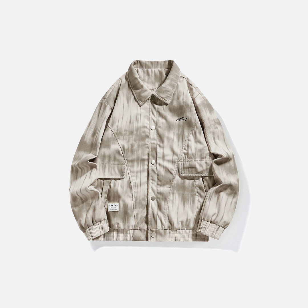 Versatile Korean Style Corduroy Jacket - Luxuryurbanwear