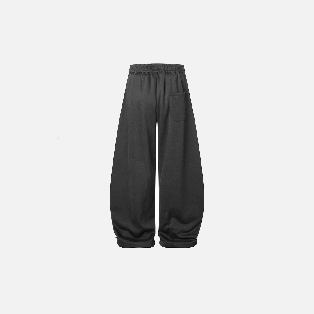Versatile Bold Striped Athleisure Wide Leg Sweatpants - Luxuryurbanwear