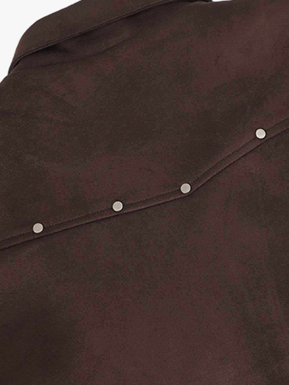 Suede Asymmetric Zip Biker Jacket
