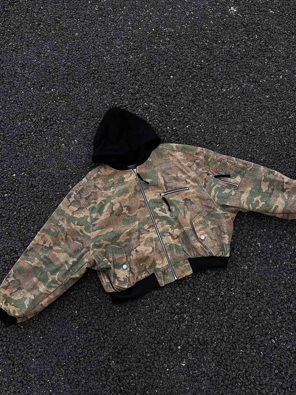 Jacket Camouflage - Luxuryurbanwear