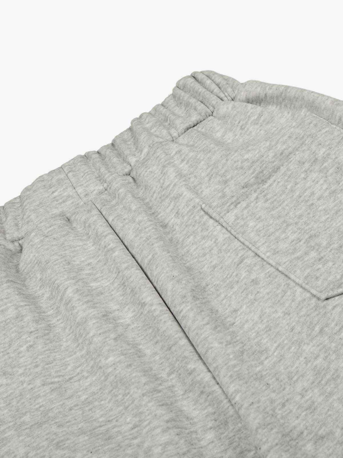 Star Patch Wide Leg Drawstring Sweatpants
