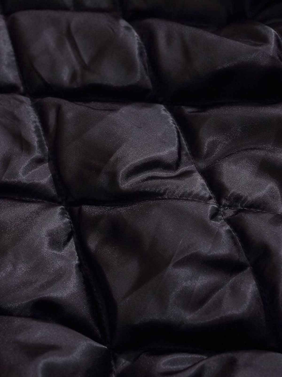 Retro Leopard Fur Collar Padded Bomber Jacket