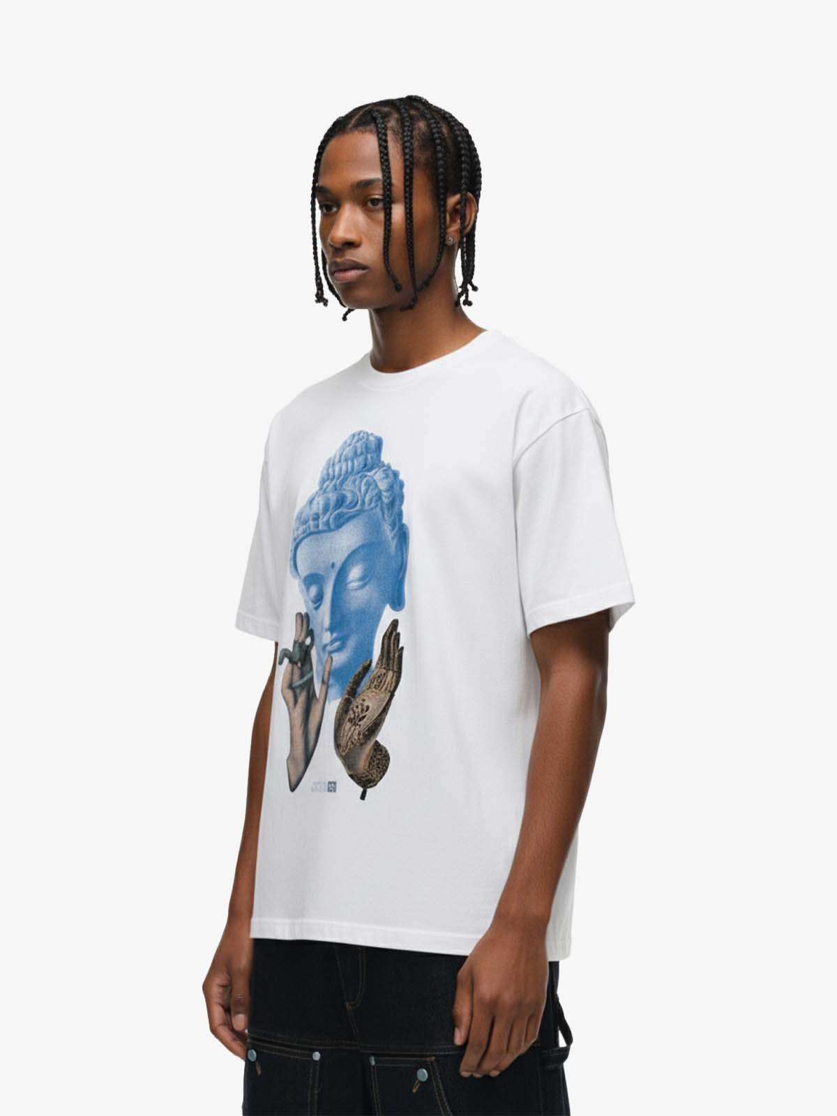 Buddha Art Graphic T-Shirt - Luxuryurbanwear