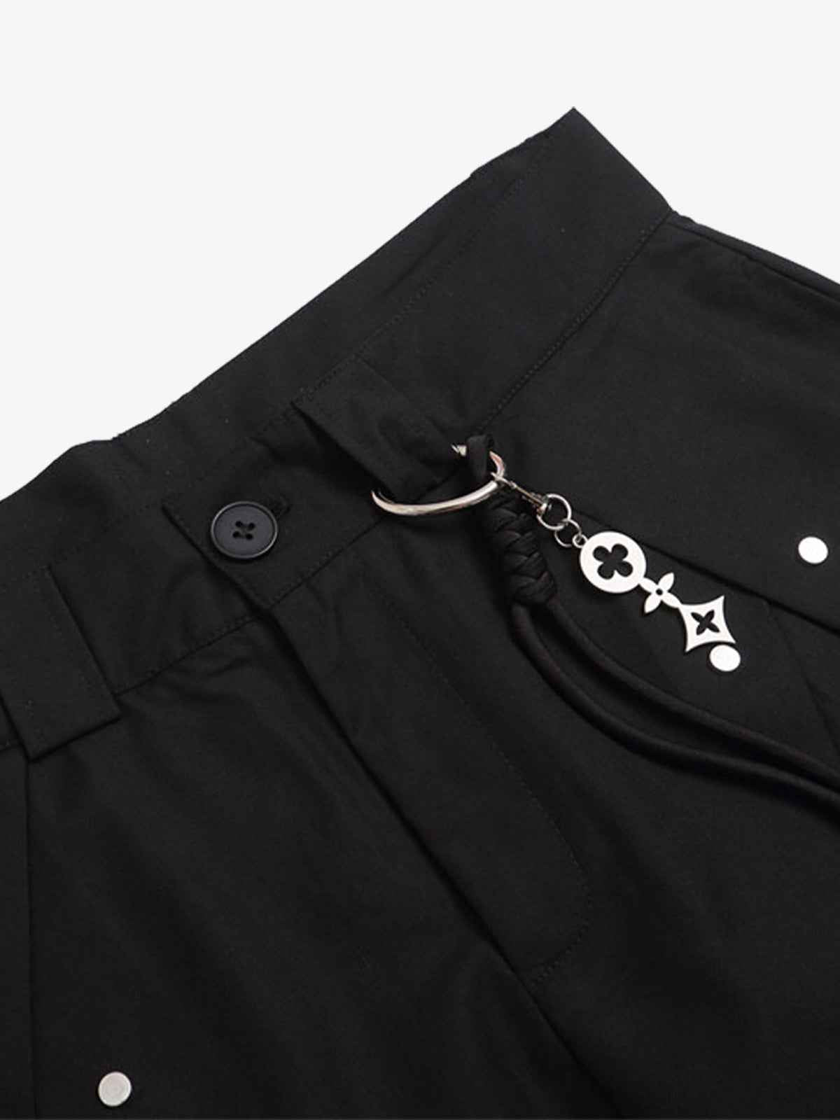 Vintage Deconstructed Pleated Shorts - 2580