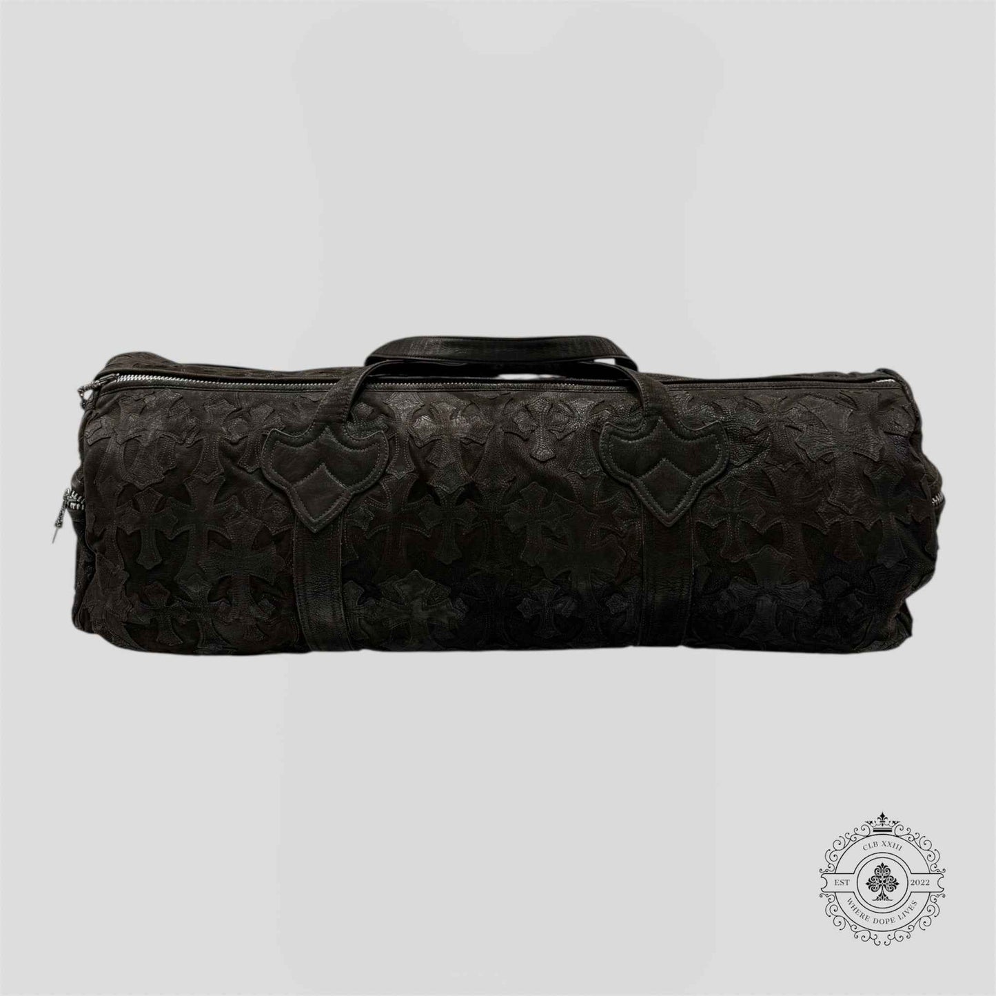 Chrome Hearts XXL Cross Patch Duffle Bag