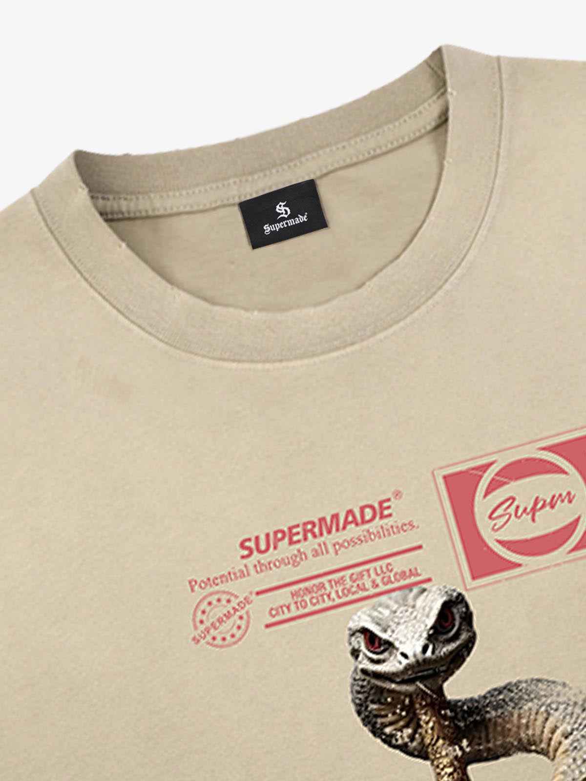 Snake and Sword Graphic T-Shirt