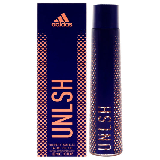 Adidas Sport Unleash Eau de Toilette for Women - Fruity Floral Fragrance - A blend of Mango Mandarin & Peony - Perfect for Everyday - 3.3 Fl Oz