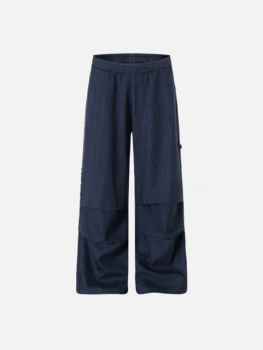 Y2K Vertical Paratrooper Sporty Cargo Pants - Luxuryurbanwear