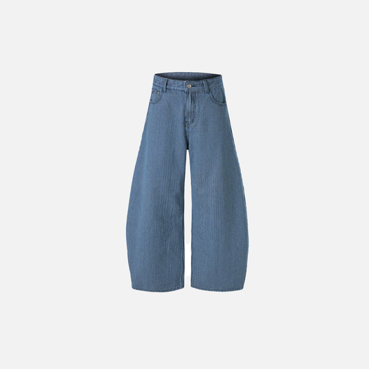 Streetwear Durable Stylish Wide Leg Denim Jeans - Luxuryurbanwear