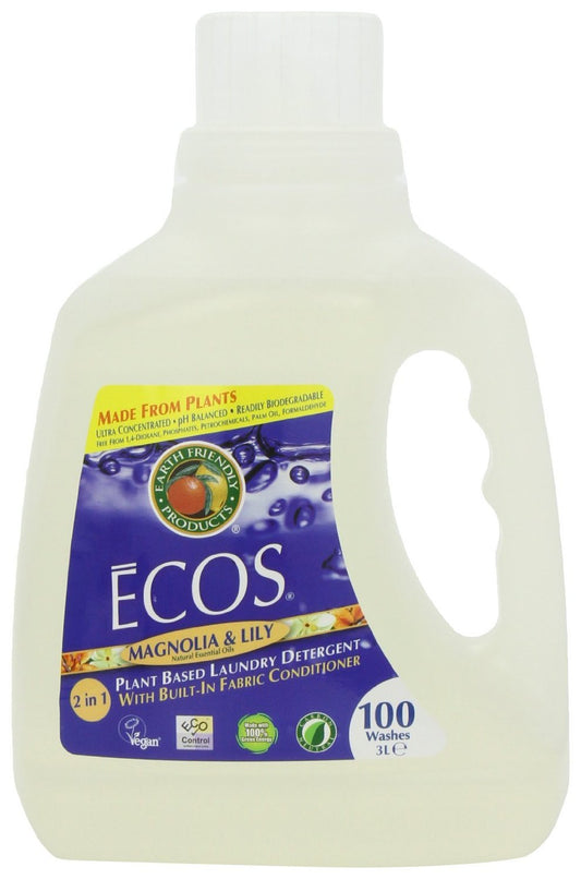 100 Oz Ecos Magnolia and Lilies Ultra Laundry Liquid