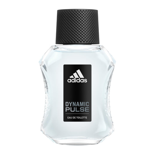 adidas Dynamic Pulse Eau de Toilette 1.7 fl oz (Pack of 1) Notes of Mint Apple and Wood Mens Fragrance Long Lasting Sporty Fragrance Travel Size