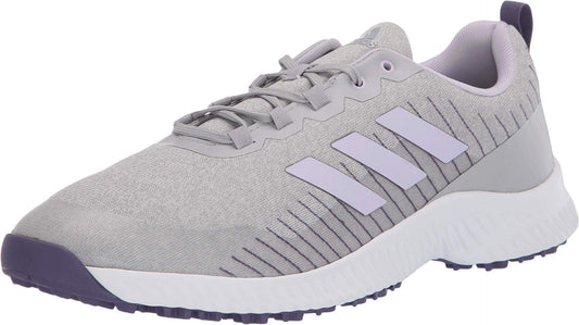 adidas Womens Response Bounce 2 Spikeless Golf Shoes Footwear White/Purple Tint/Grey Two 5.5