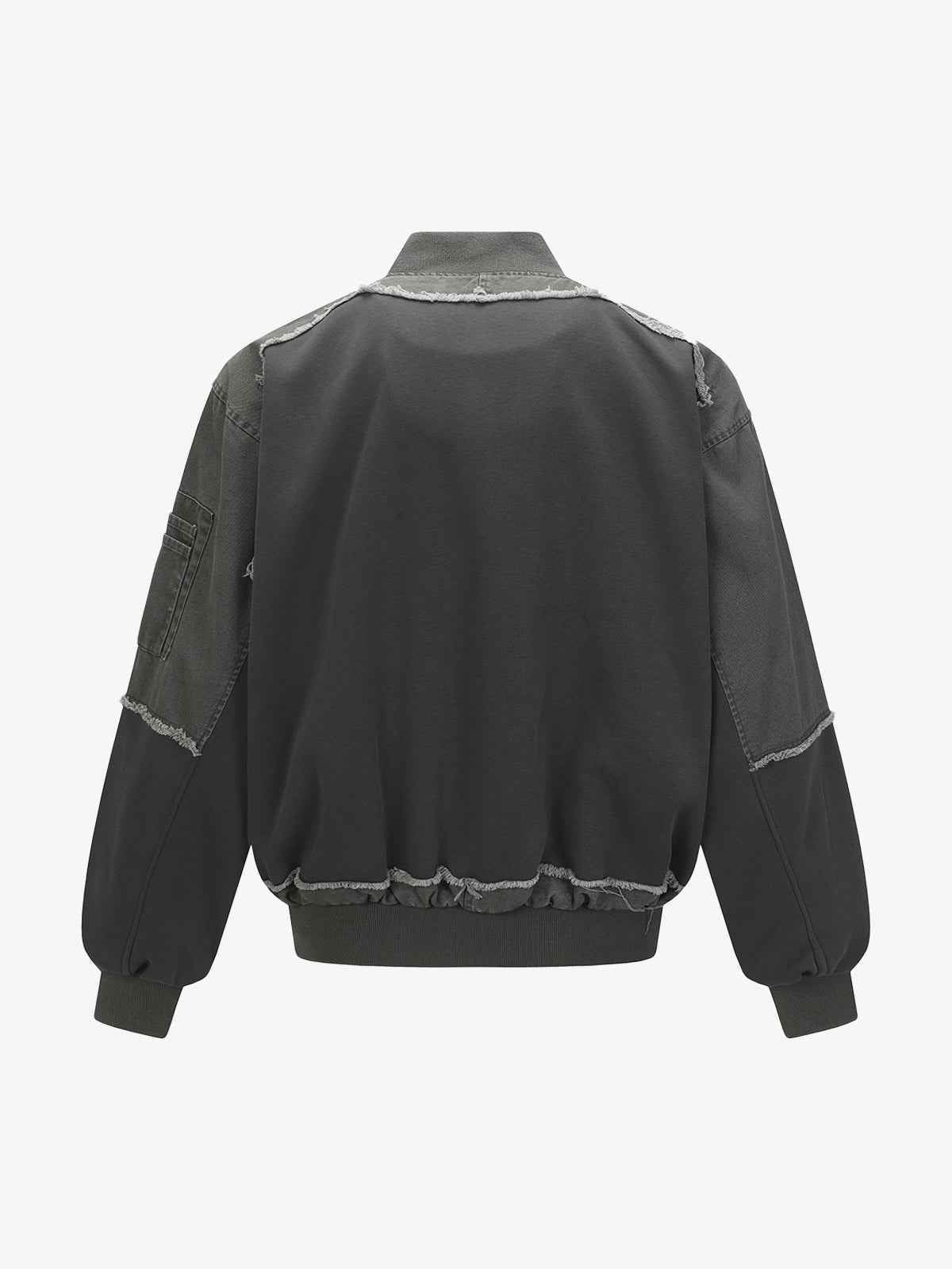 Raw Edge Deconstructed MA-1 Bomber Jacket