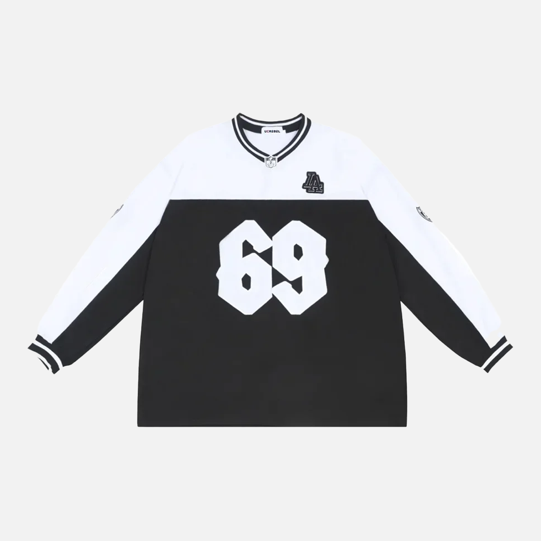 Breathable Color Block Long Sleeve Sweatshirt - Luxuryurbanwear