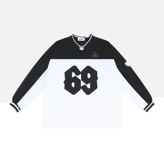 Breathable Color Block Long Sleeve Sweatshirt - Luxuryurbanwear