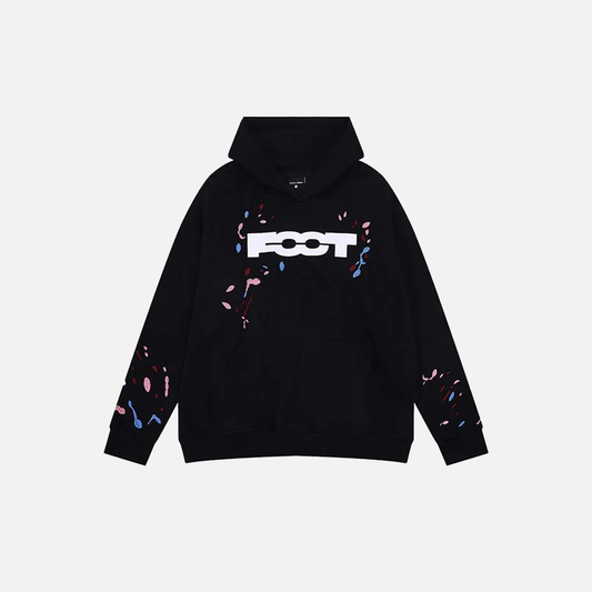 Spring Cool Standard Embroidered Loose Fit Hoodie - Luxuryurbanwear