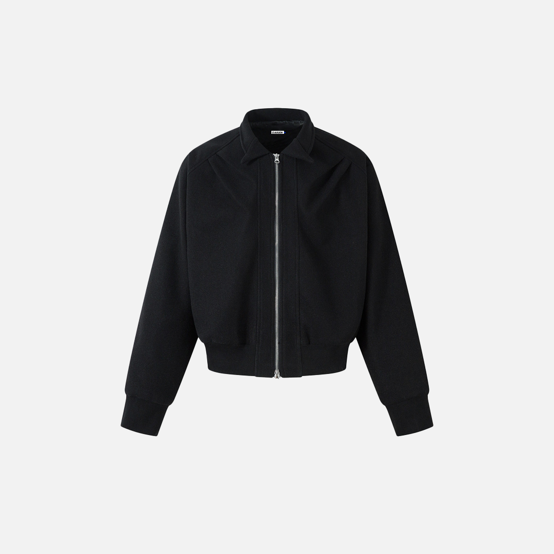Trendy Oversized Hip Hop Wool Pilot Jacket - Luxuryurbanwear