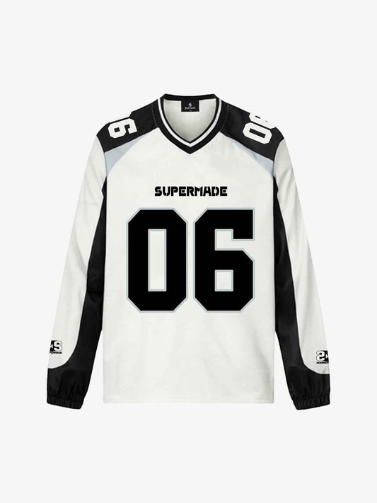 Digital Patchwork Jersey Long Sleeve T-Shirt