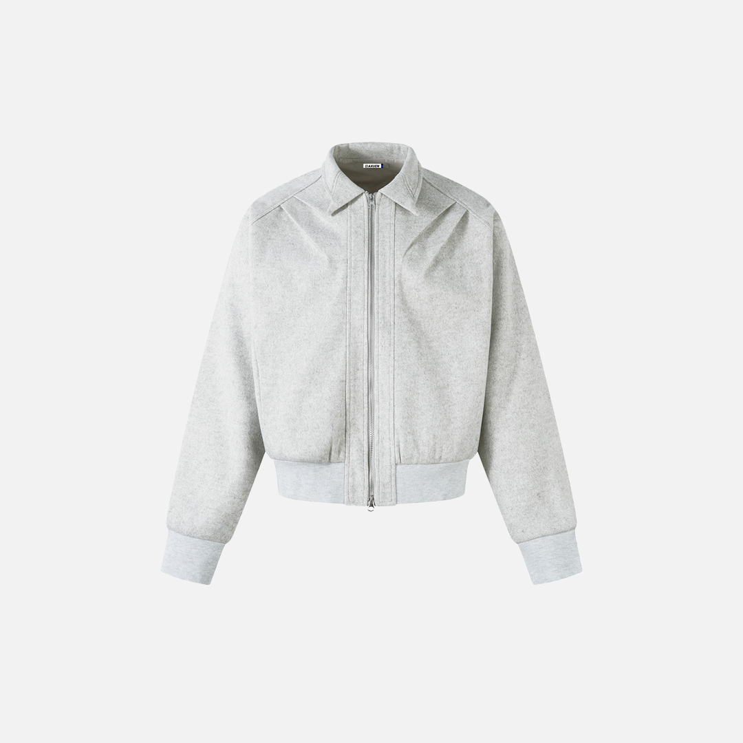 Trendy Oversized Hip Hop Wool Pilot Jacket - Luxuryurbanwear