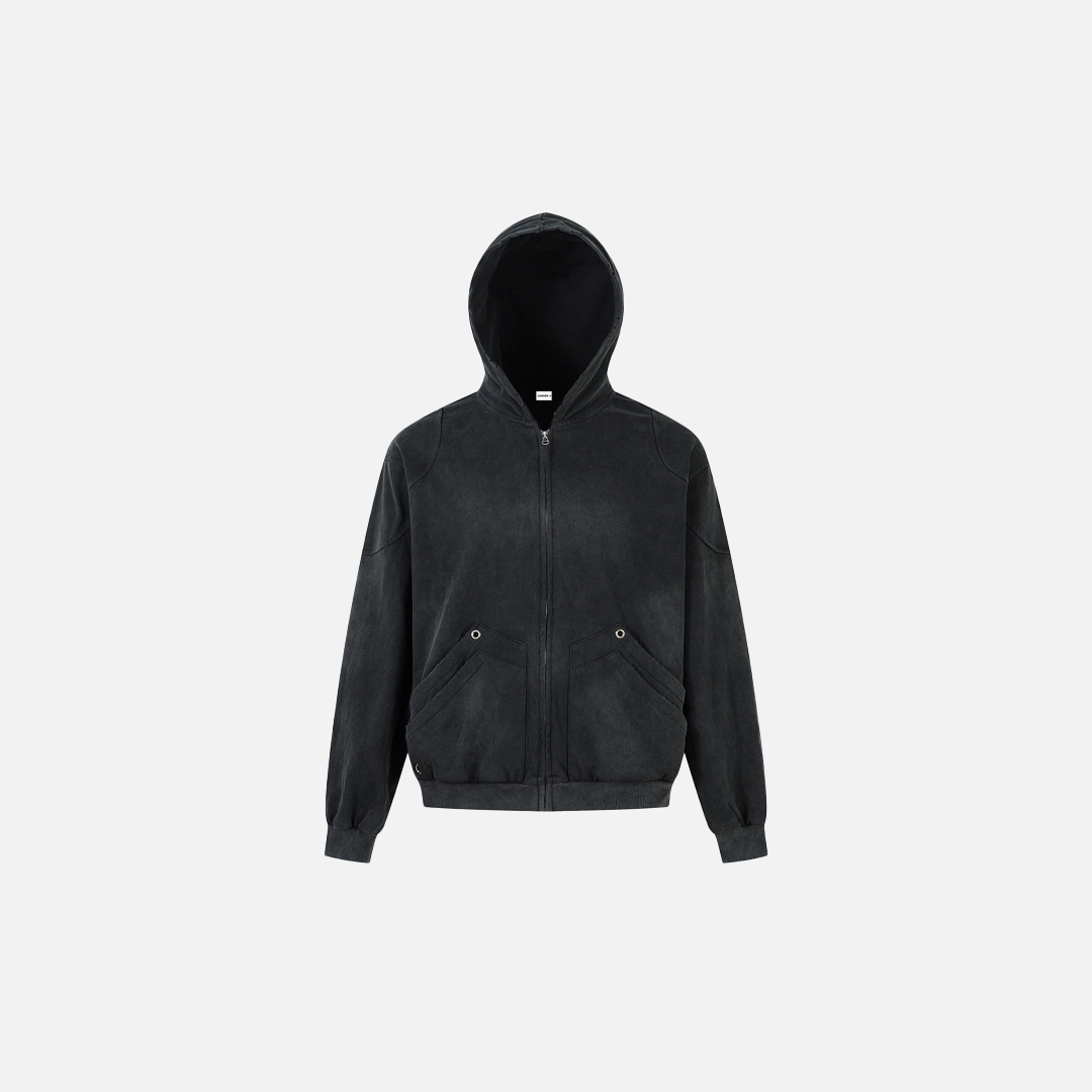 Men Gothing Distressed Punk Hooded Sweatshirt - Luxuryurbanwear