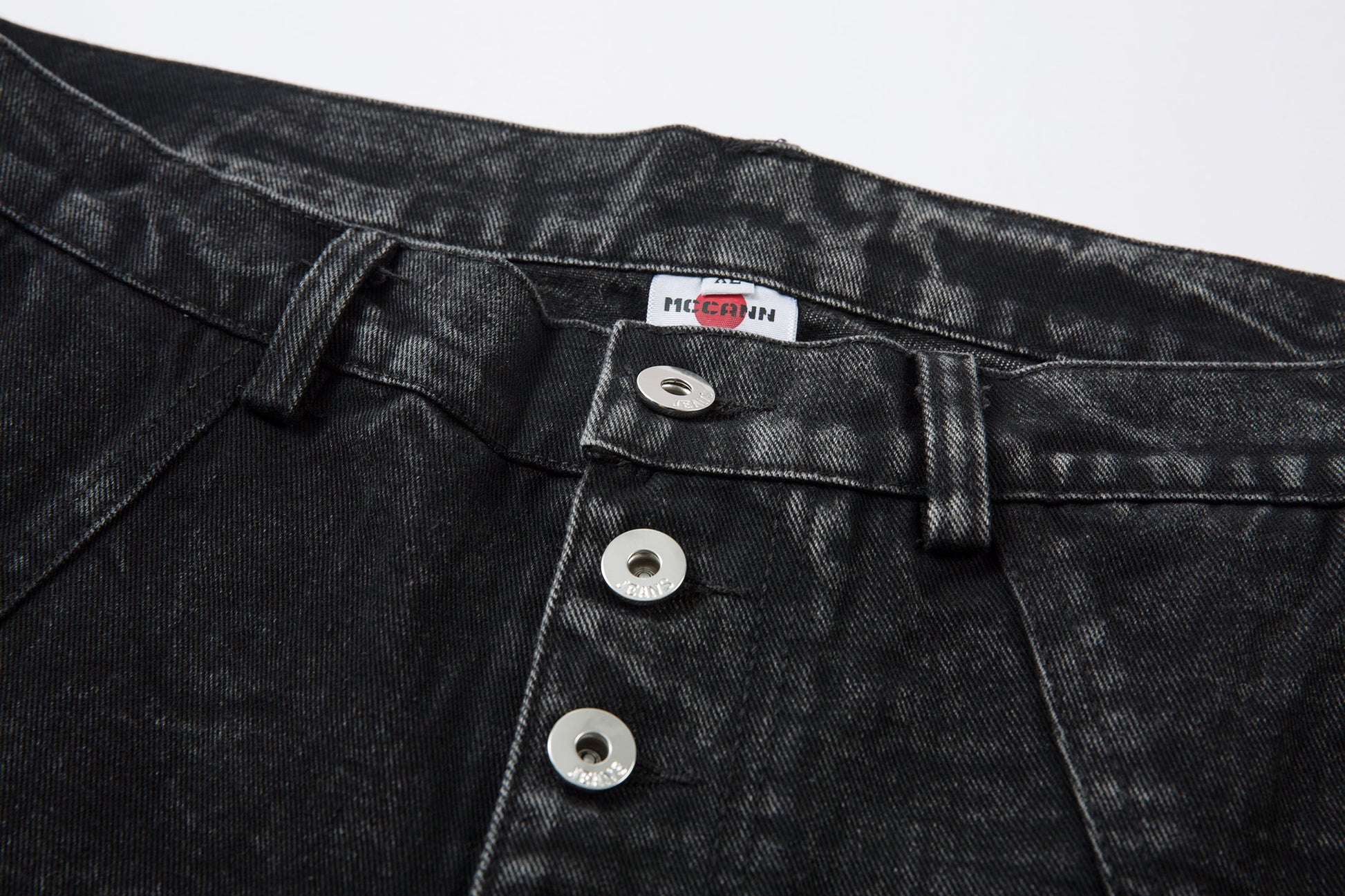 Crinkle Washed Structure | Baggy Jeans - Luxuryurbanwear