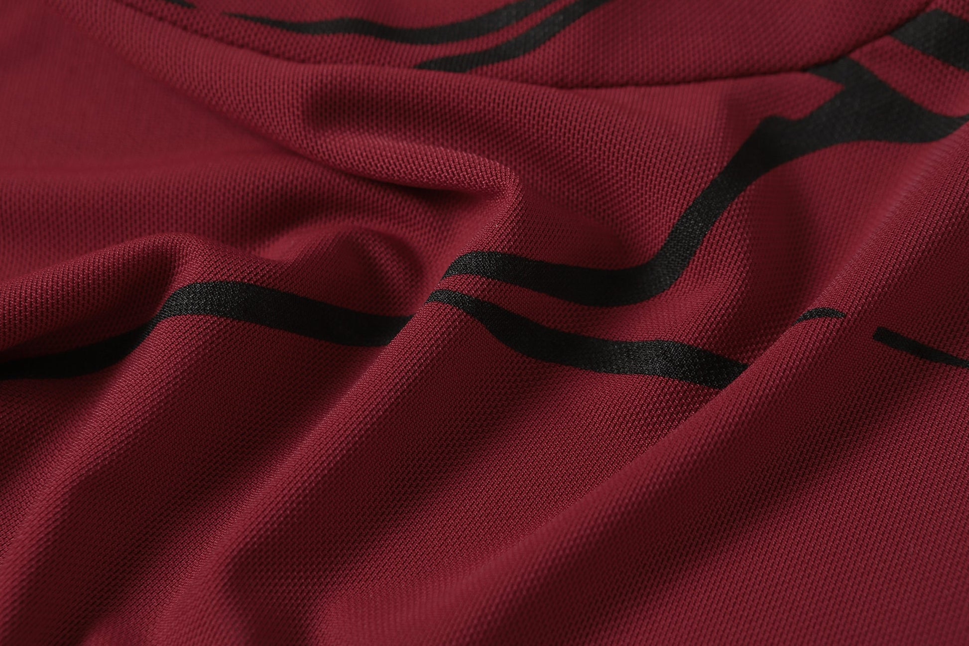 Abstract Line Graphic | Turtleneck Sweatshirt - Luxuryurbanwear