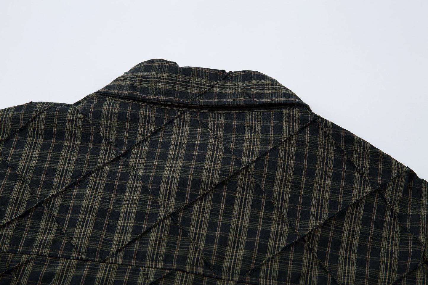 Layered Plaid Shirt | Street Sweatshirt - Luxuryurbanwear