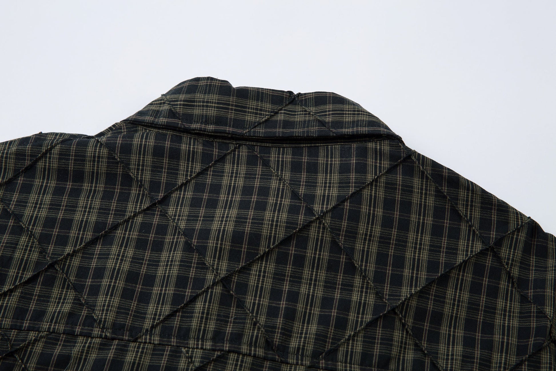 Layered Plaid Shirt | Street Sweatshirt - Luxuryurbanwear