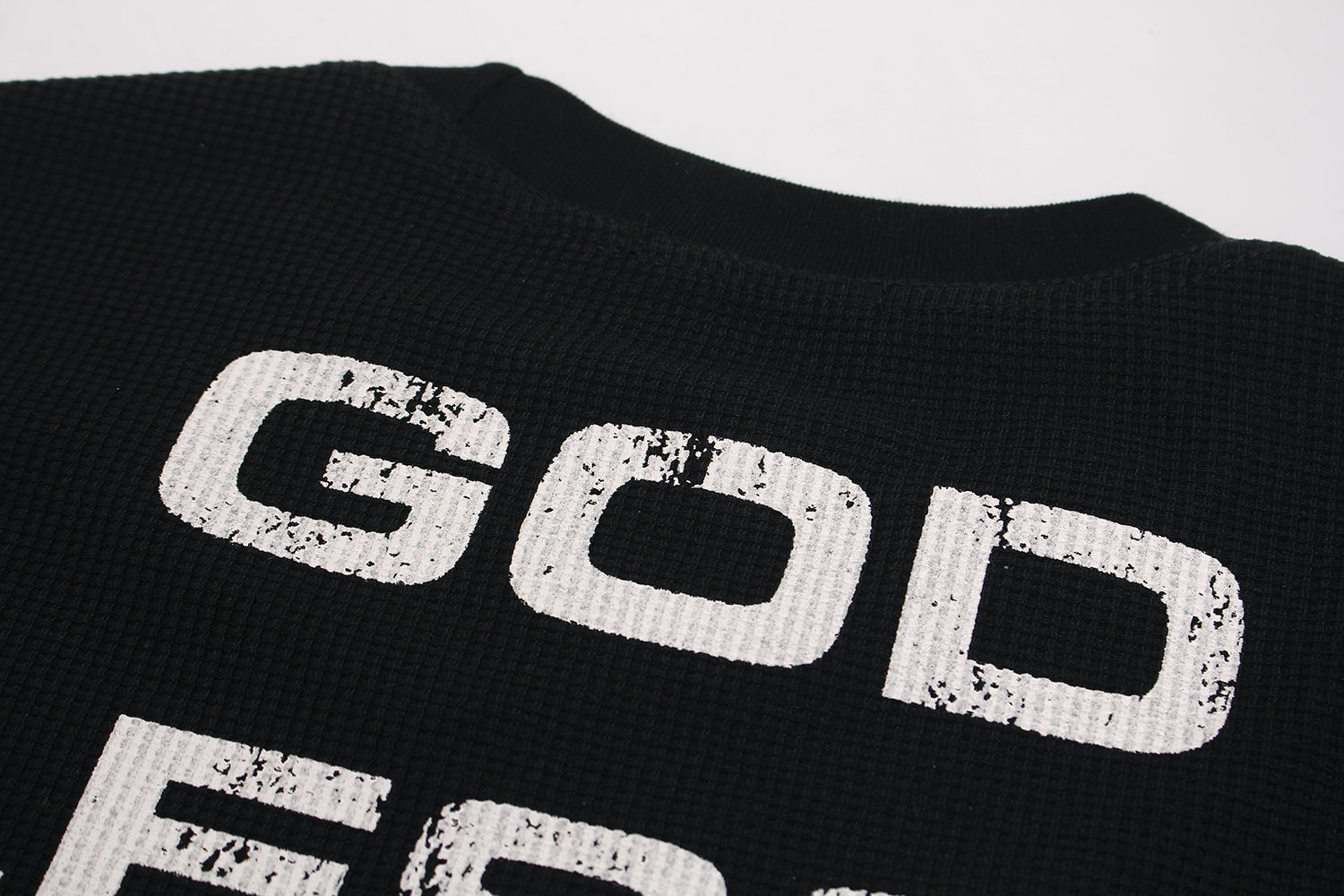 Distressed Cross Graphic | Punk Sweatshirt - Luxuryurbanwear