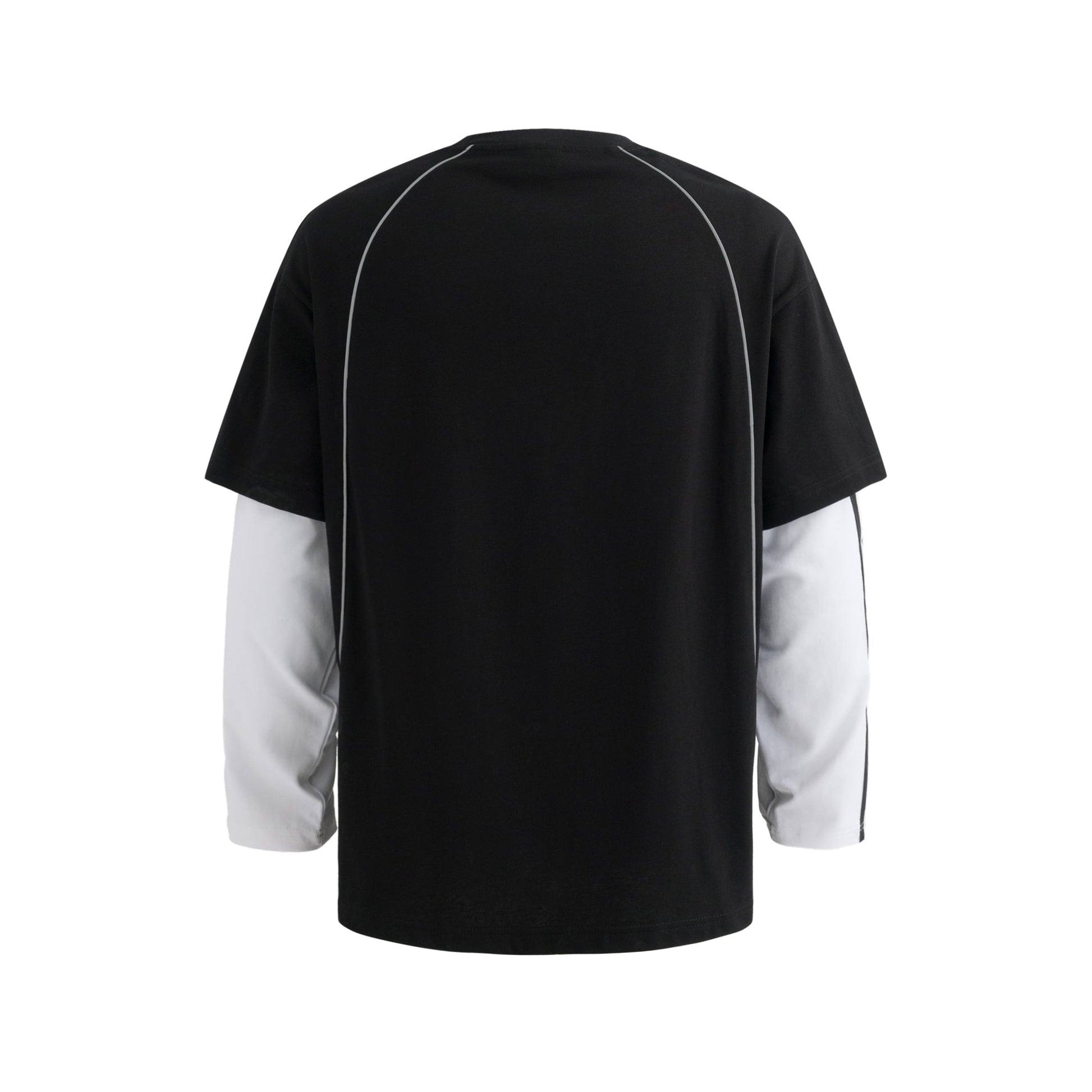 Layered Sleeve Design | Patchwork Sweatshirt - Luxuryurbanwear