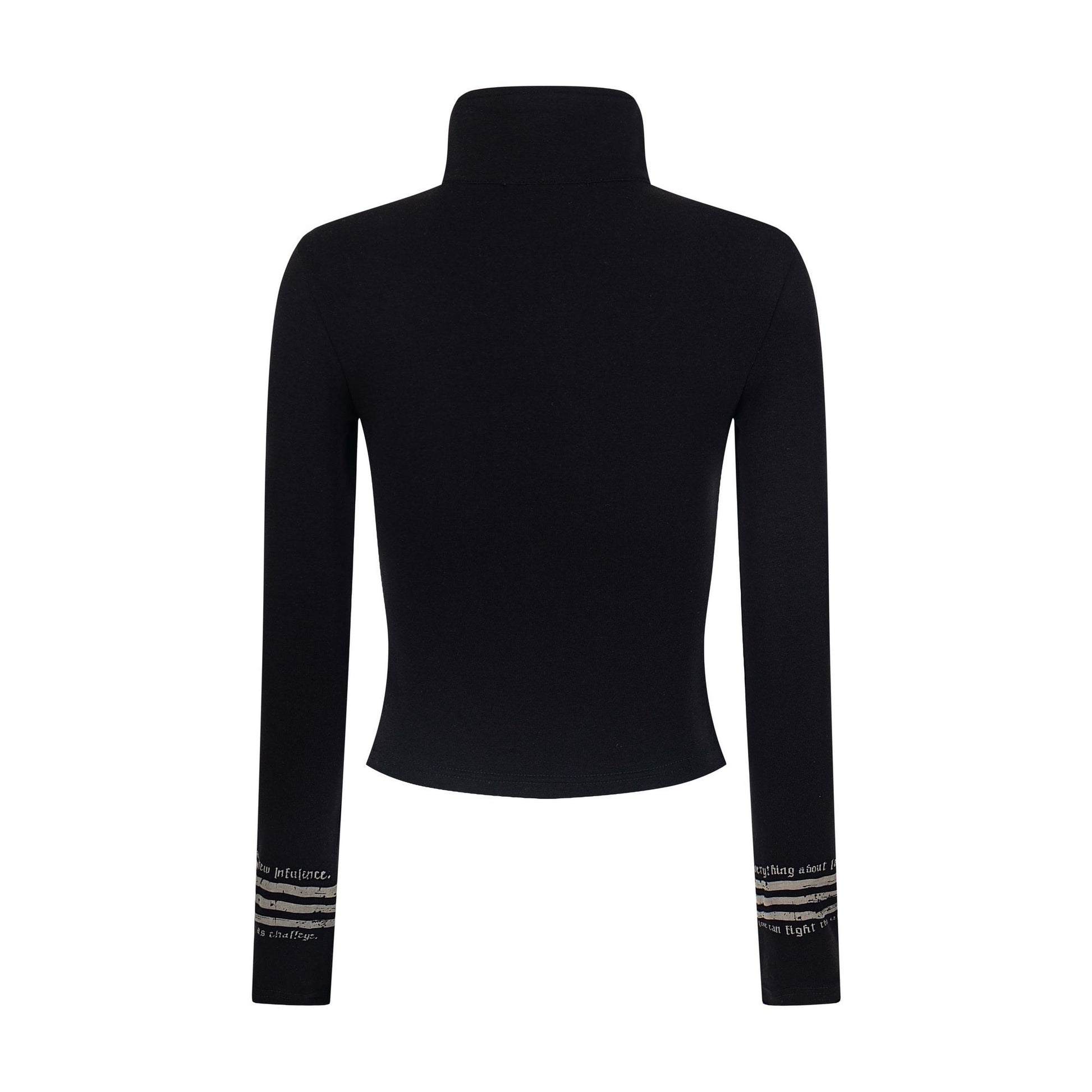 Union Print | Zip-Up Moto Graphic Top - Luxuryurbanwear