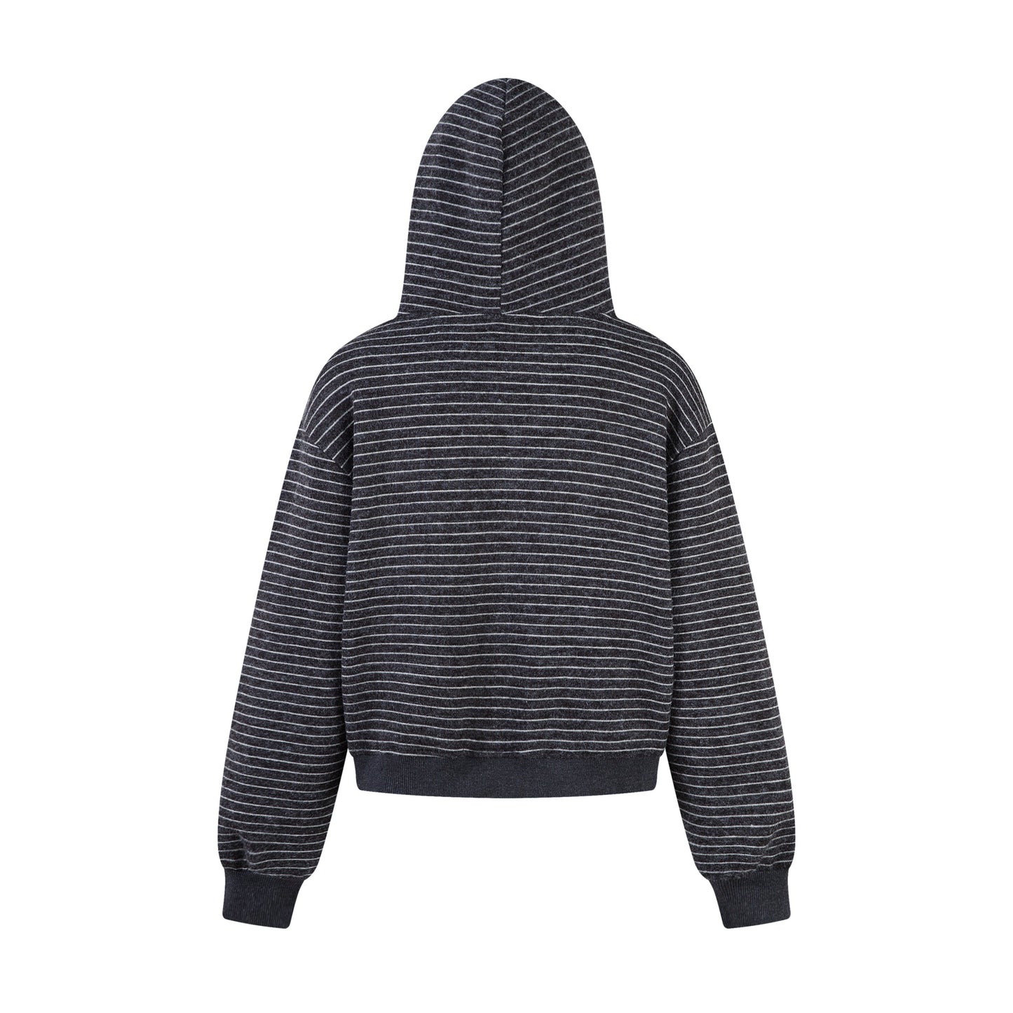 STRIPE CLOUD | Minimalist Knit Zip Hoodie - Luxuryurbanwear