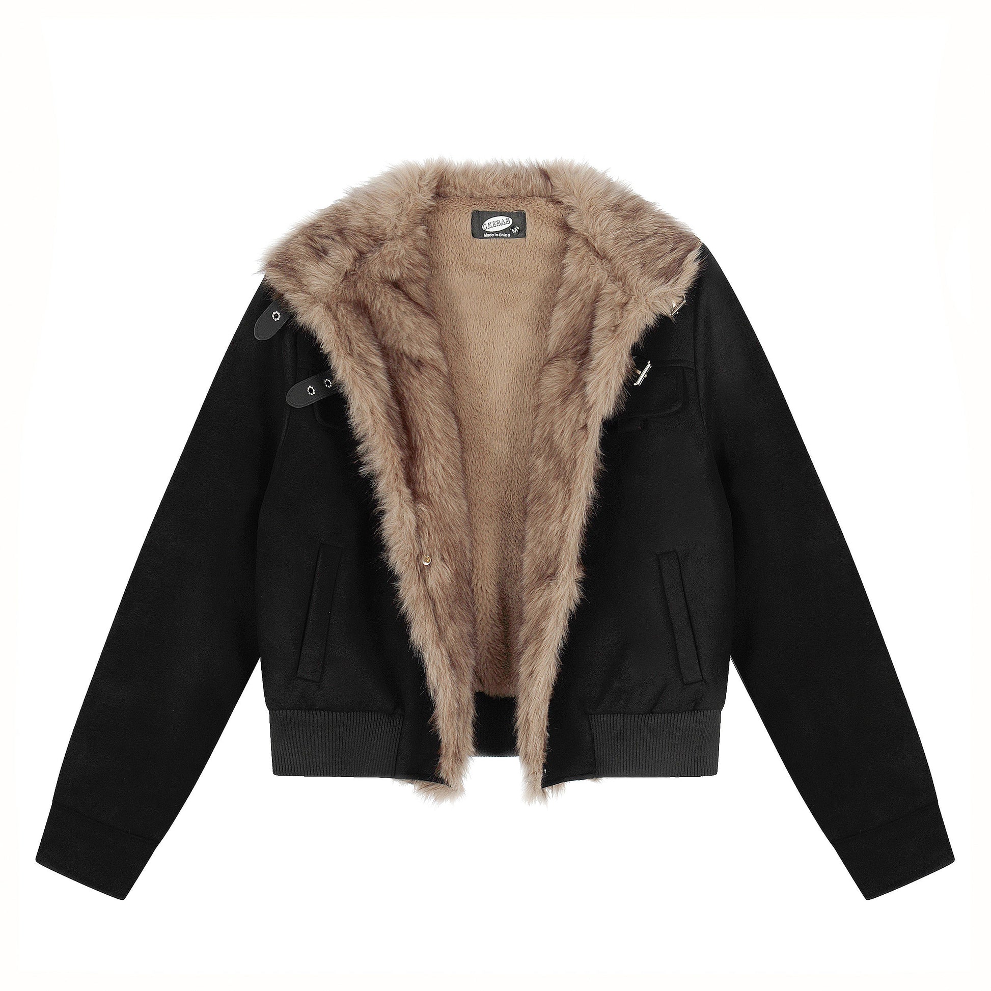 Woolly Herd | Oversized Sweater with Fluffy Sheep Pattern - Luxuryurbanwear