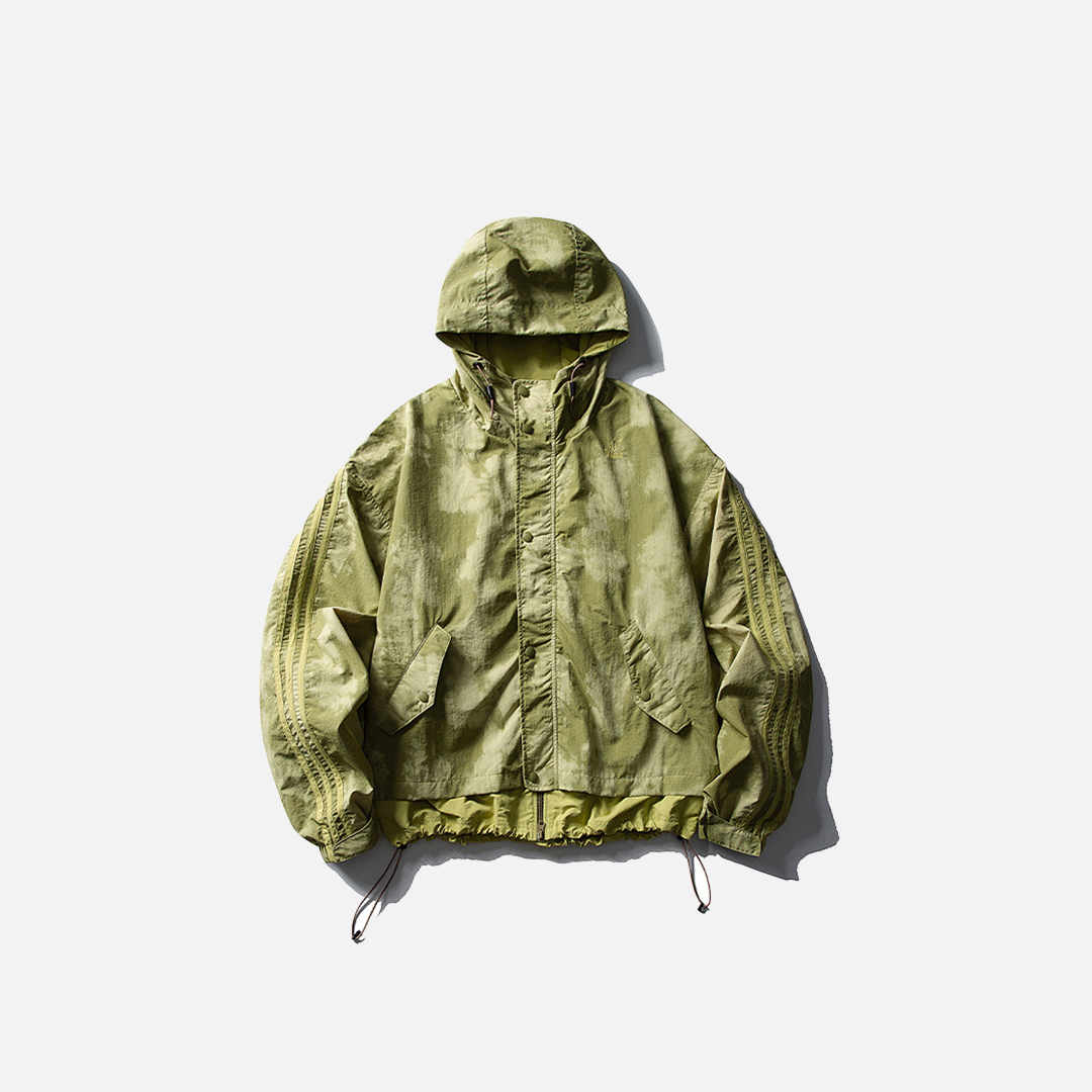 Y2K Mountain Vibe Hooded Outdoor Windbreaker Jacket - Luxuryurbanwear