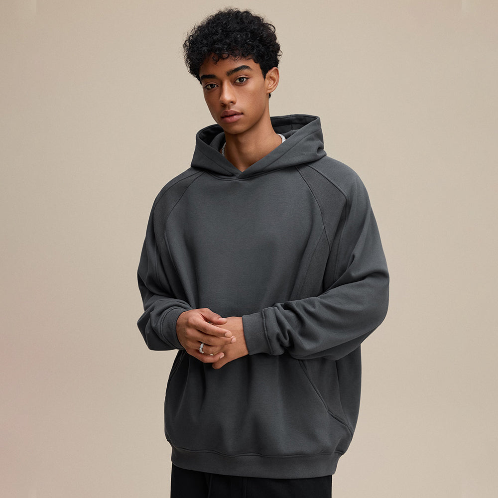 Colorblock Panel Design | Oversized Hoodie - Luxuryurbanwear