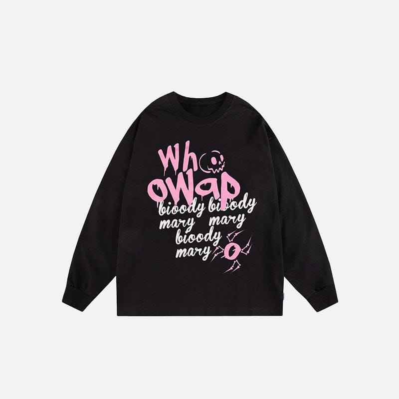 Sweat Pink Letter