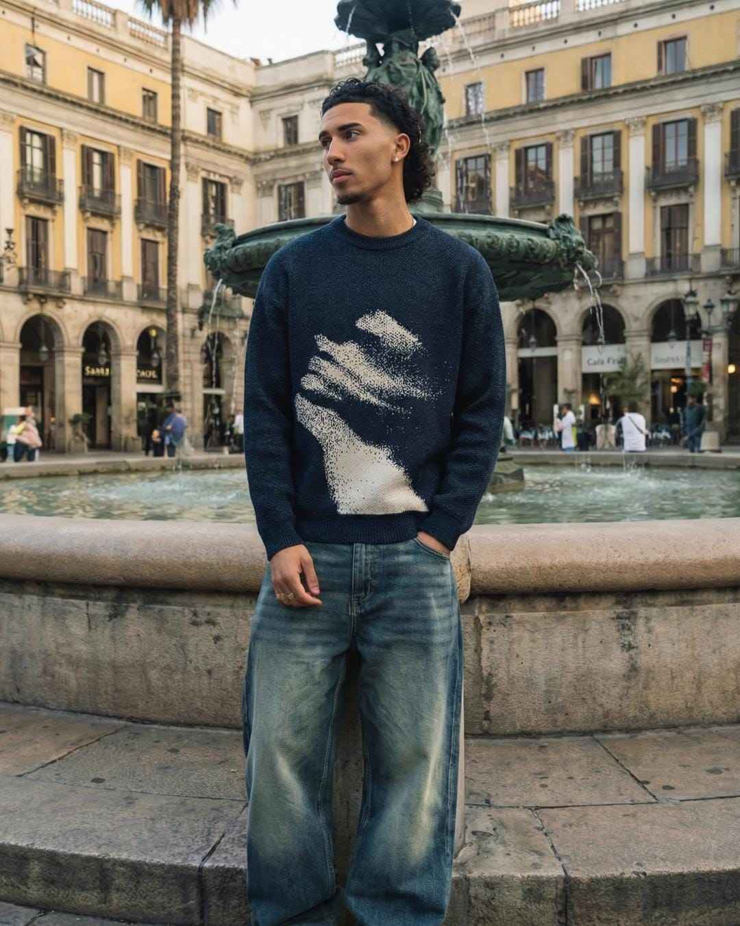 Knitted Sweater Delay