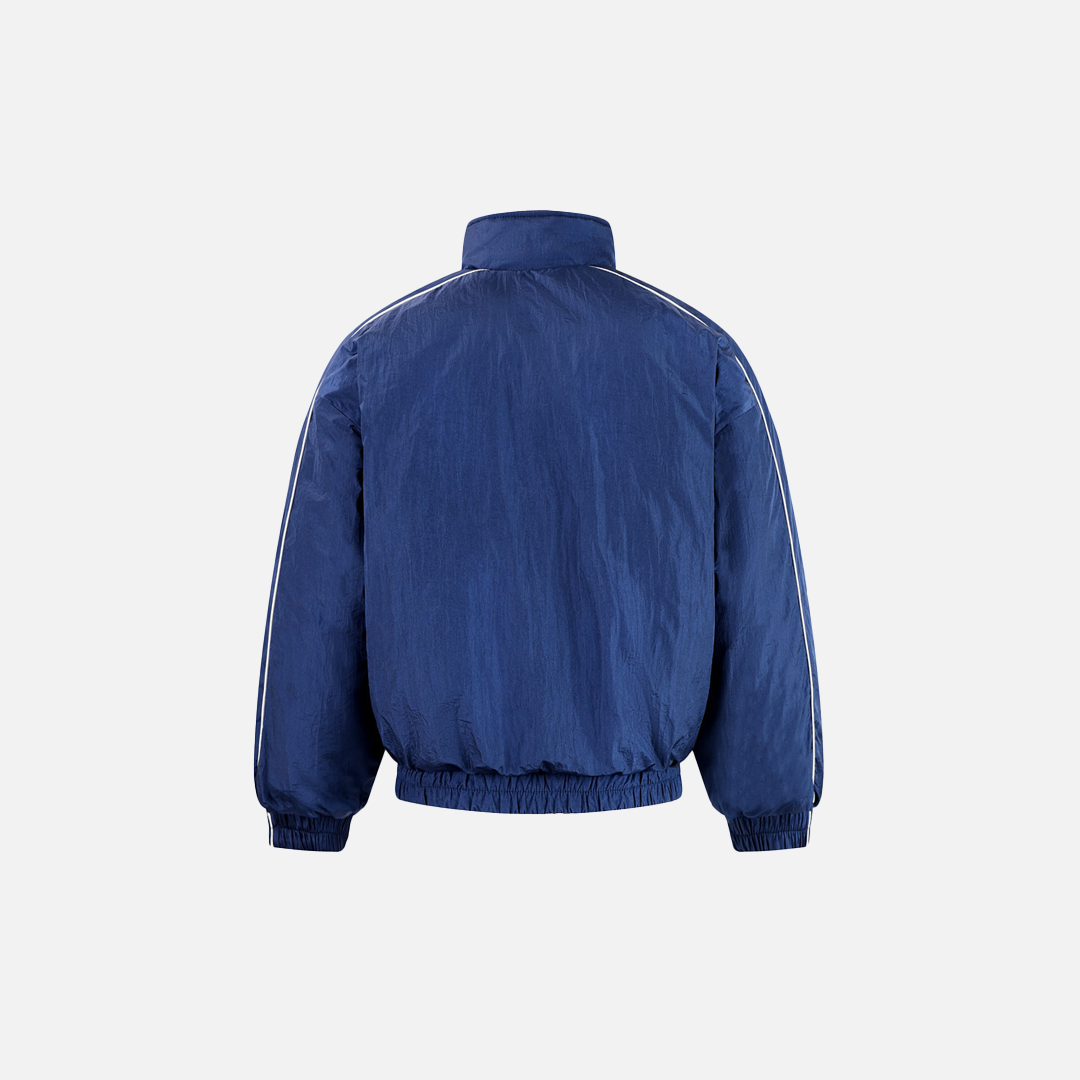 Cozy Warm Loose Fit High Neck Windbreaker Jacket - Luxuryurbanwear
