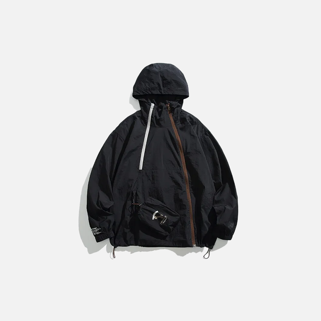 Lightweight Cityboy Zipper Windbreaker Jacket - Luxuryurbanwear